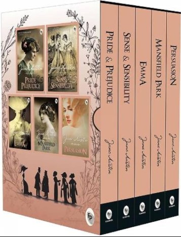 Greatest Works of Jane Austen (Set of 5 Books)